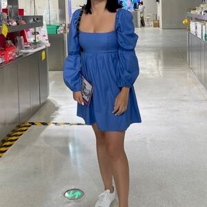 Reformation Michaela Dress Dusk